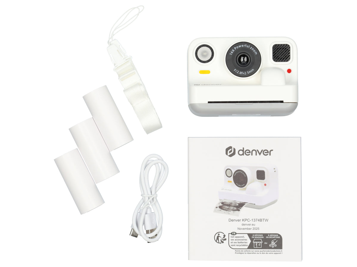 Retro Digitale Camera met Directe Fotoprinter