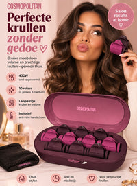 Salon Curls – Verwarmde Krulrollers Set