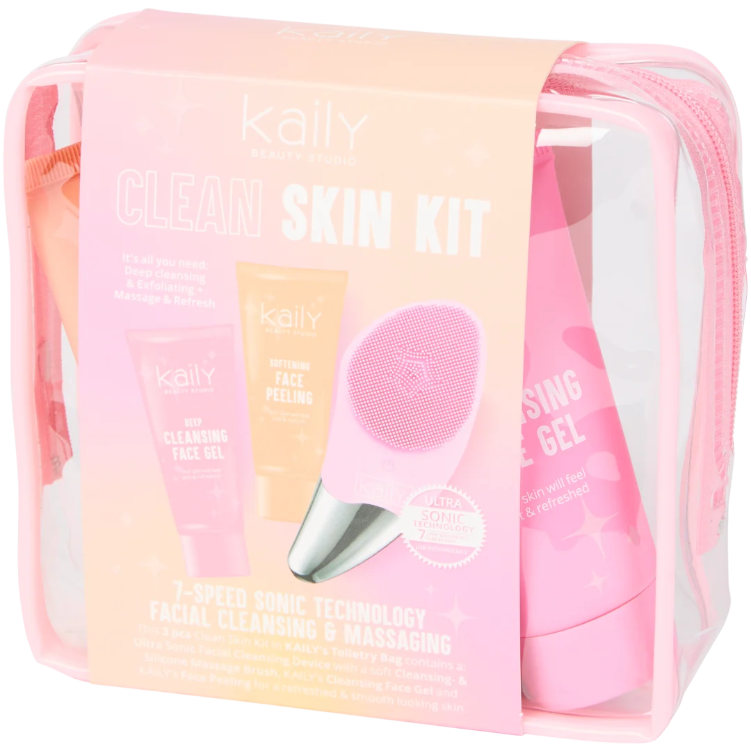 Kaily Beauty Studio Gezichtsreinigingsset (3-delig)