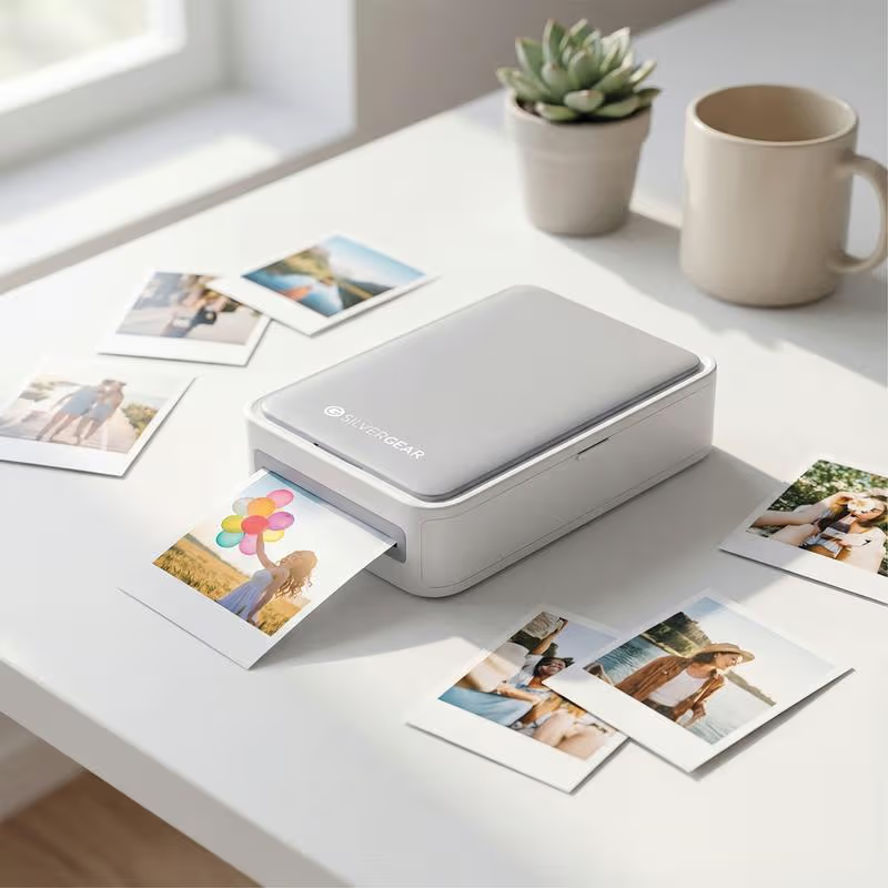 Mini Fotoprinter Print Foto's Direct vanaf je Telefoon