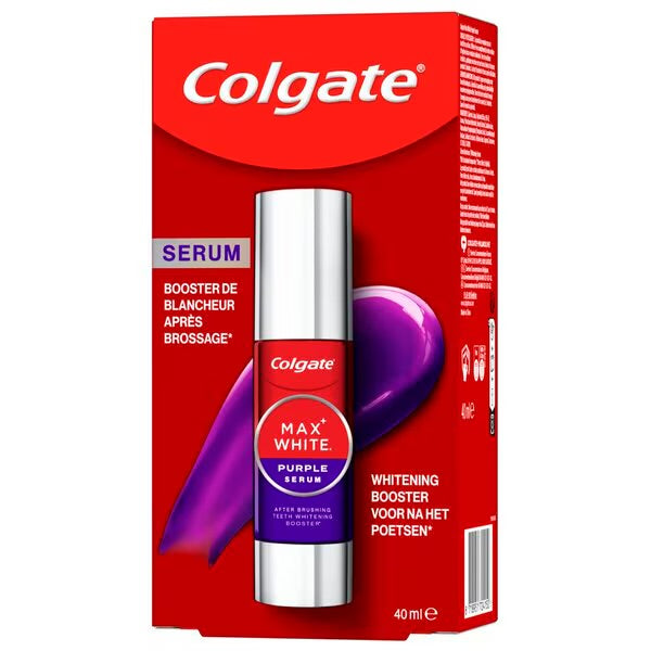 Colgate Max White Purple Serum Whitening Booster