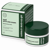 Snail All-in-One Cream – Hydraterende Gezichtscrème met Slakkenfiltraat & Niacinamide (50 ml)