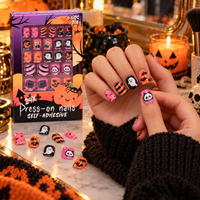 Spooky Tips Halloween Kunstnagels 24 Stuks