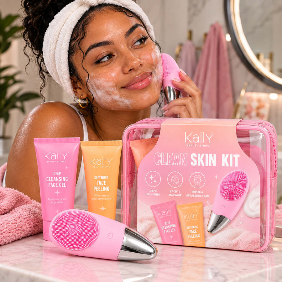 Kaily Beauty Studio Gezichtsreinigingsset (3-delig)