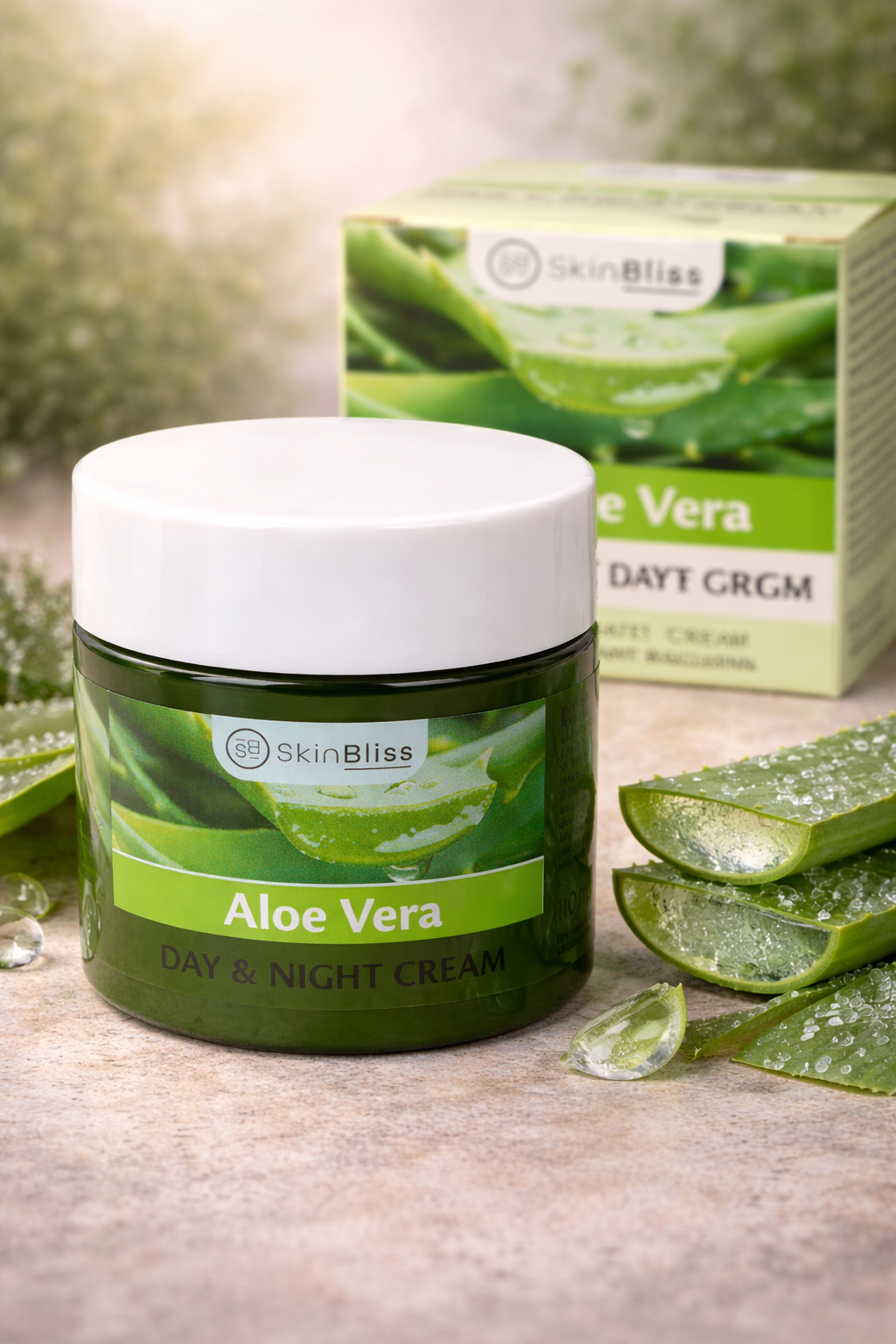 Aloe Vera Day & Night Cream – Hydraterende Gezichtscrème