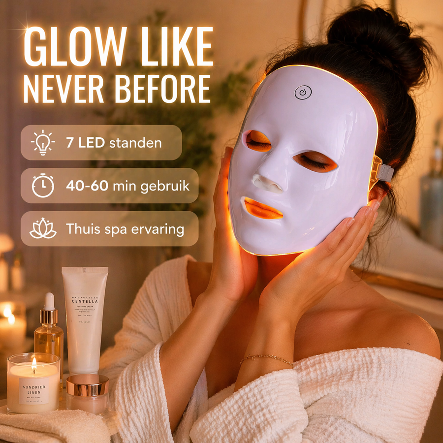 LumiGlow LED Face Mask