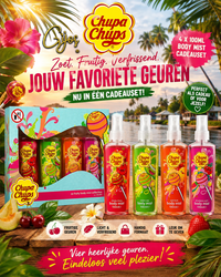 Chupa Chups Body Mist Geschenkset – 4 Fruitige Geuren – 4 × 100 ml