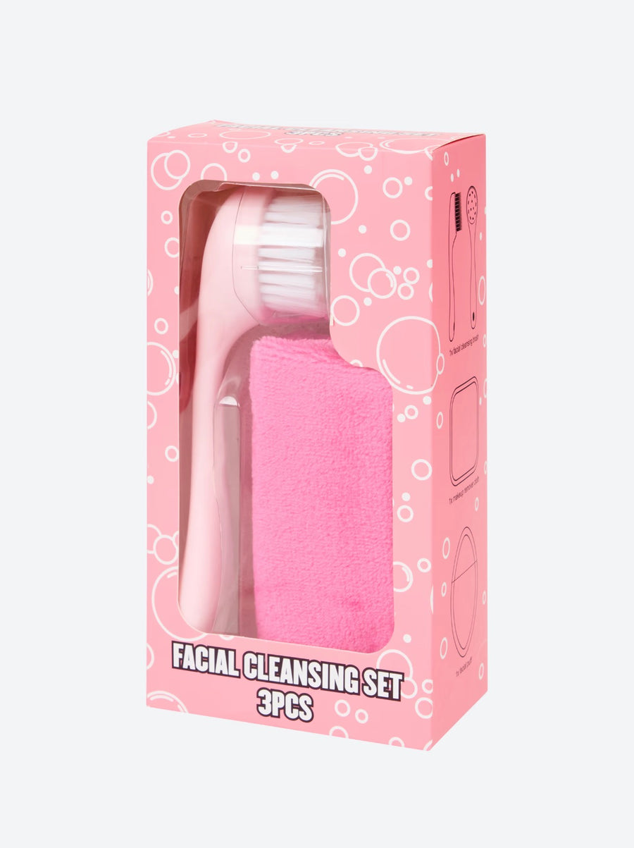 Facial Cleansing Set – 3-delige Gezichtsreinigingsset