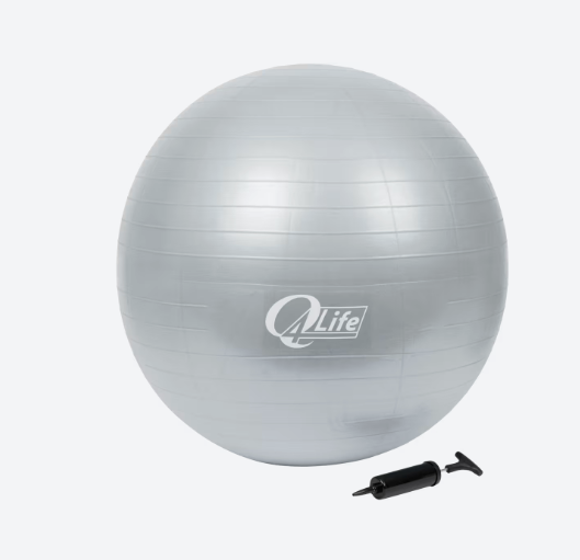 Pelota de gimnasio de 65 cm de diámetro (incluye bomba)