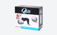 Pelota de gimnasio de 65 cm de diámetro (incluye bomba)