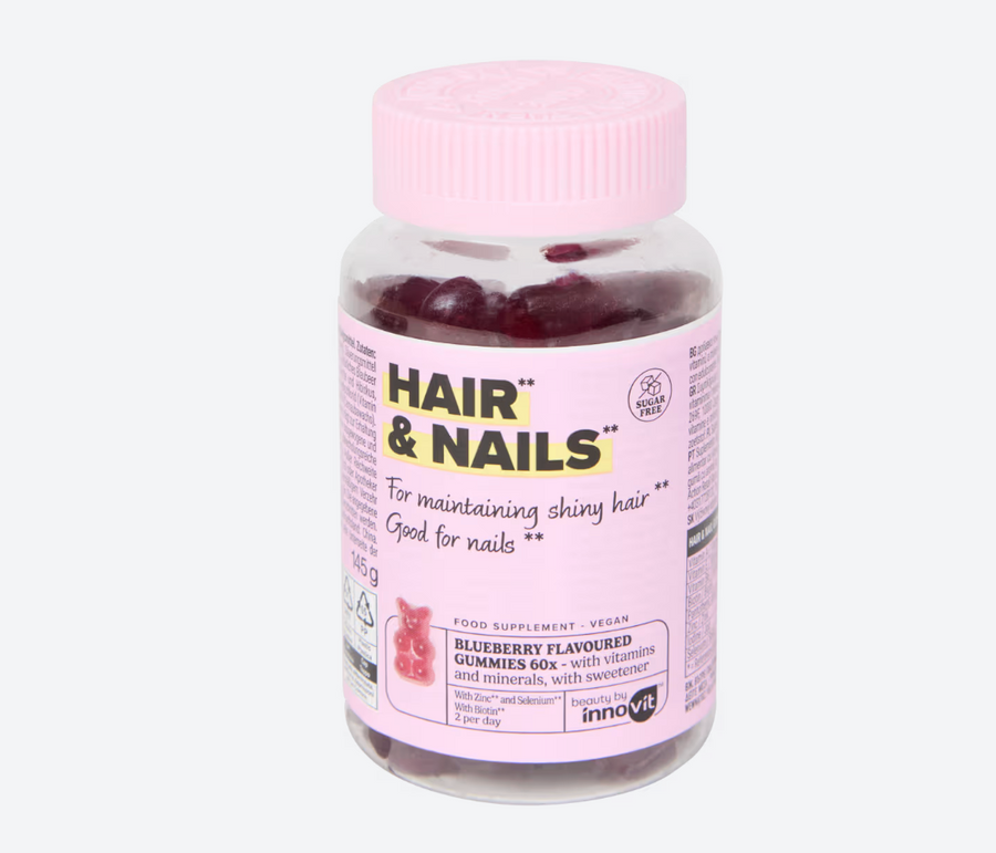 Innovit Hair & Nail Gummies – Blueberry