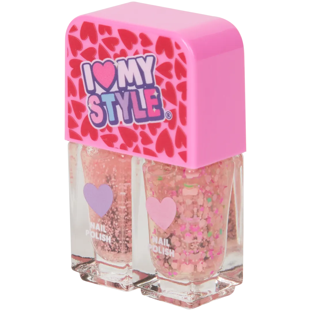 I Love My Style glitter nagellak duo kleurset 4