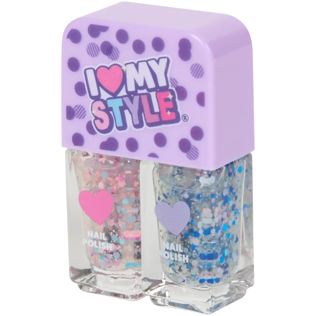 I Love My Style glitter nagellak duo kleurset 2