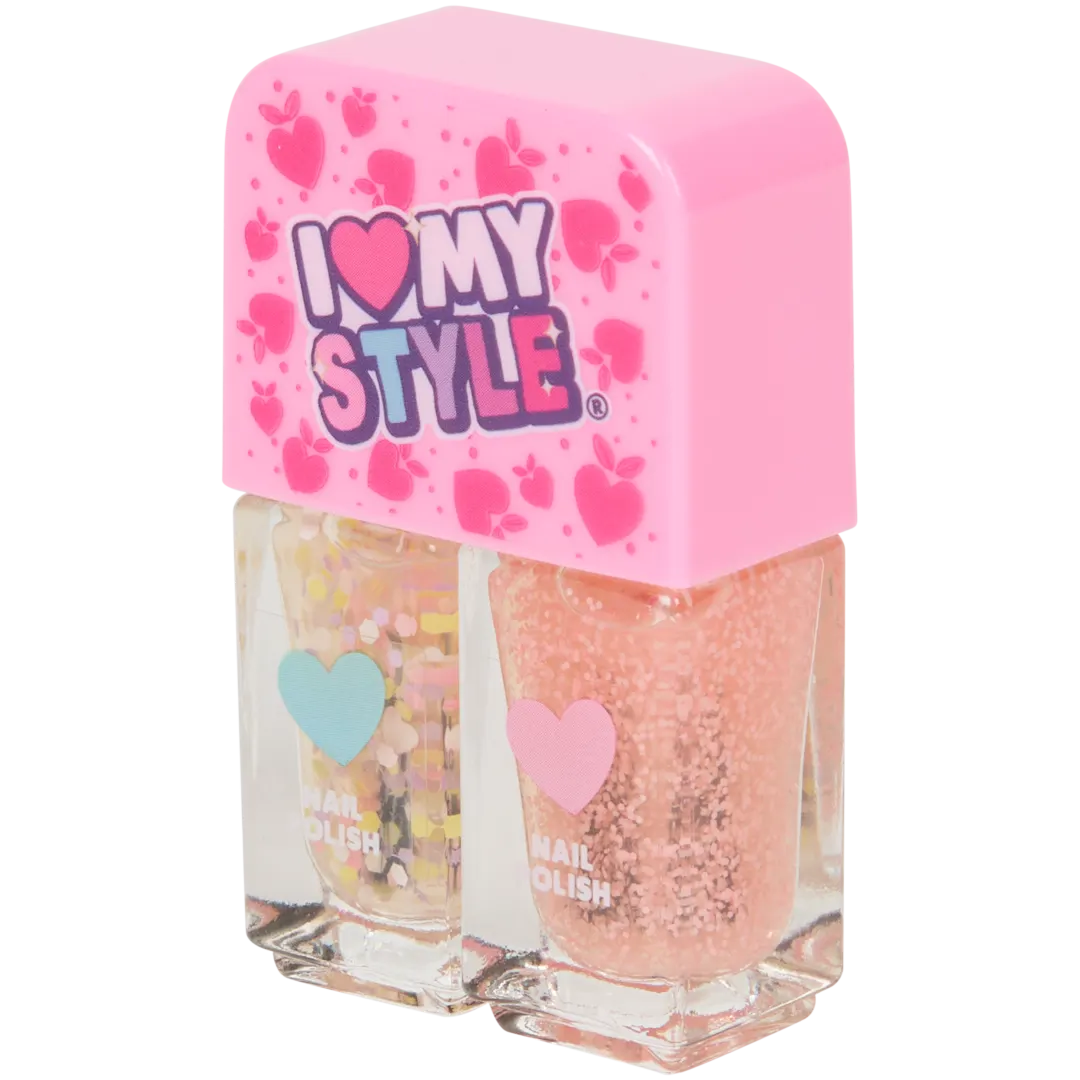 I Love My Style glitter nagellak duo kleurset 1