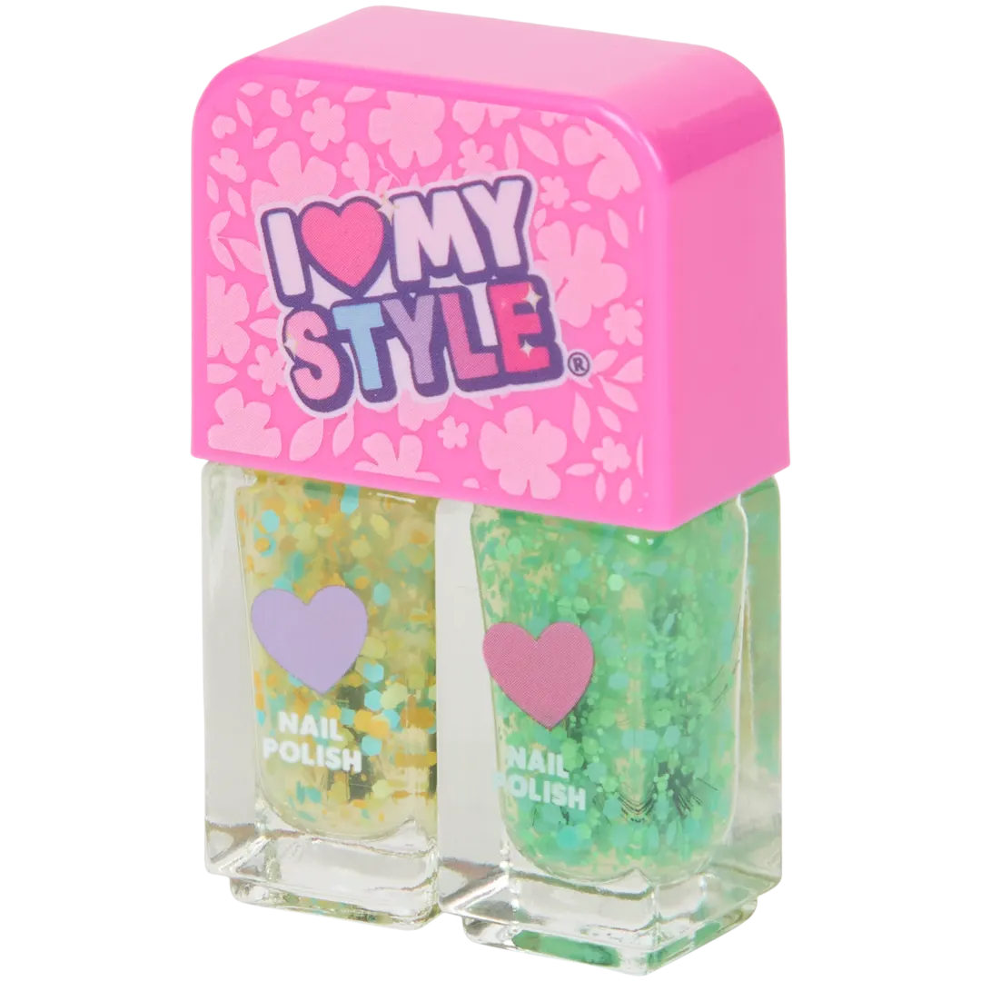 I Love My Style glitter nagellak duo kleurset 6