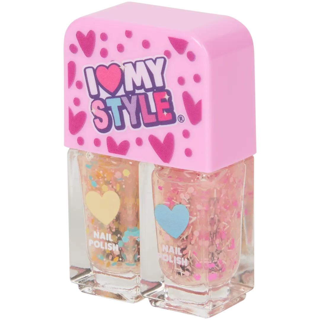 I Love My Style glitter nagellak duo kleurset 3