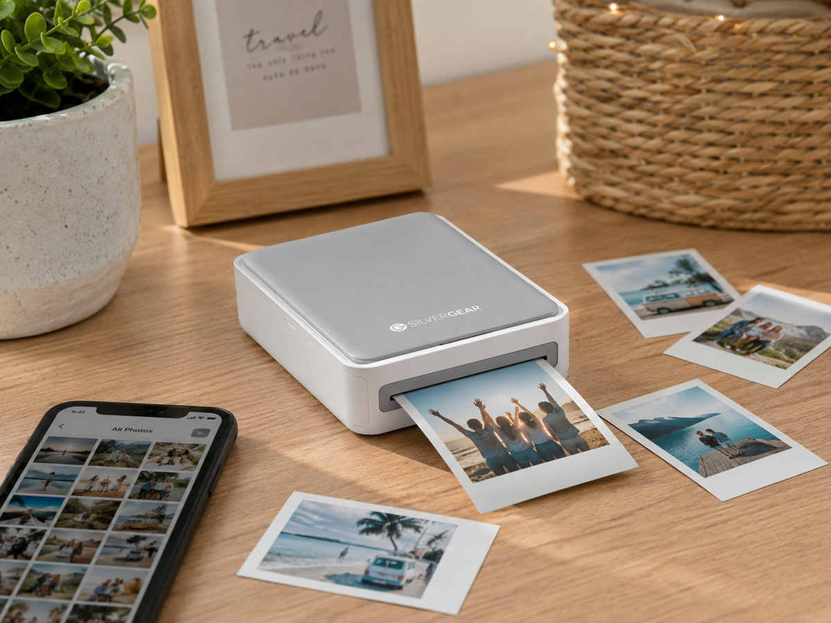 Mini Fotoprinter Print Foto's Direct vanaf je Telefoon