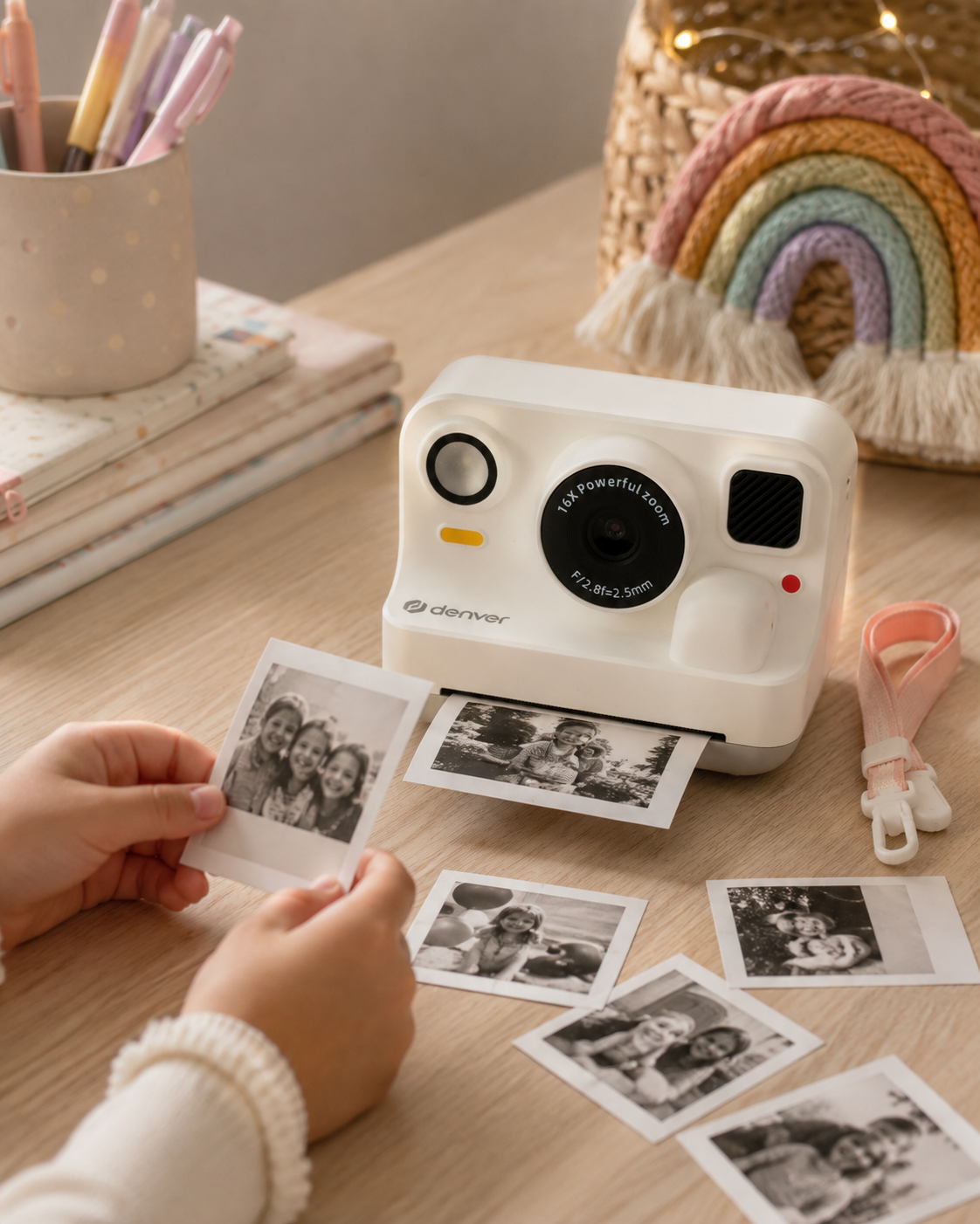 Retro Digitale Camera met Directe Fotoprinter