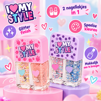 I Love My Style glitter nagellak duo voordelen