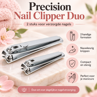 Precision Nail Clipper Duo voordelen